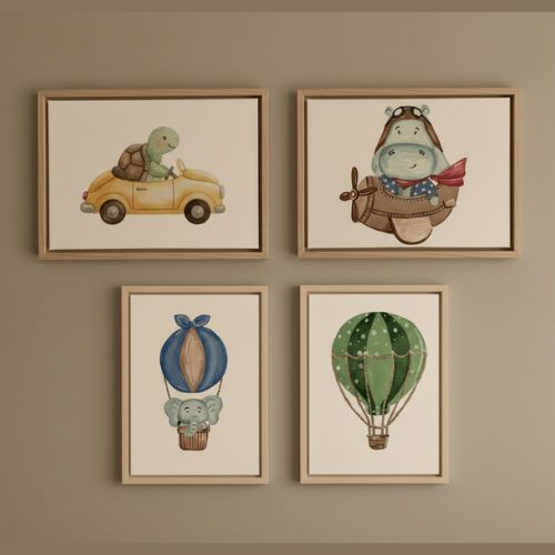 Handgemalte Bilder Kinderzimmer – Individuelle Leinwandbilder & Wandbilder für Babyzimmer