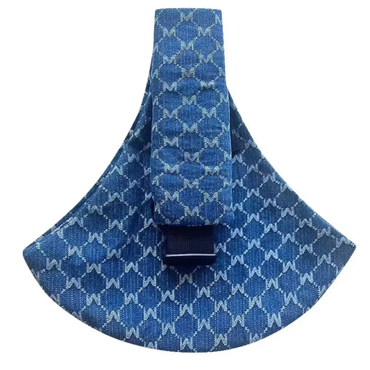 multifunktionale Babytrage in Denim